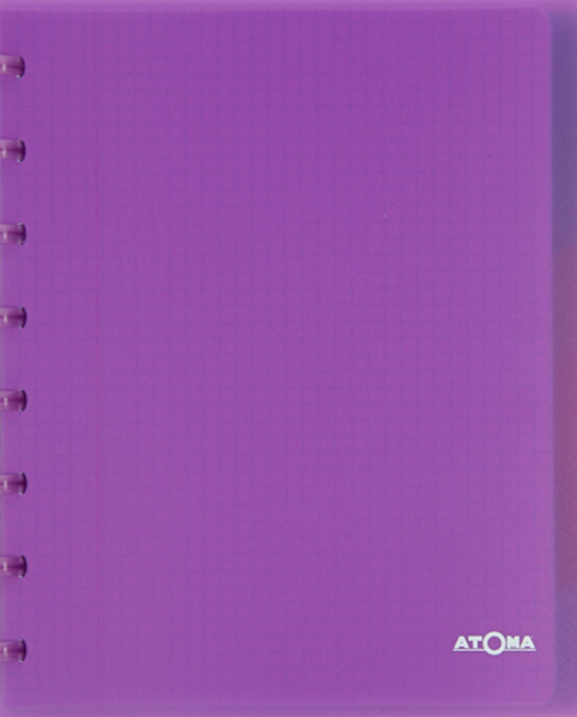 Cahier A5 ligné polypropylène transparent></a><a href=