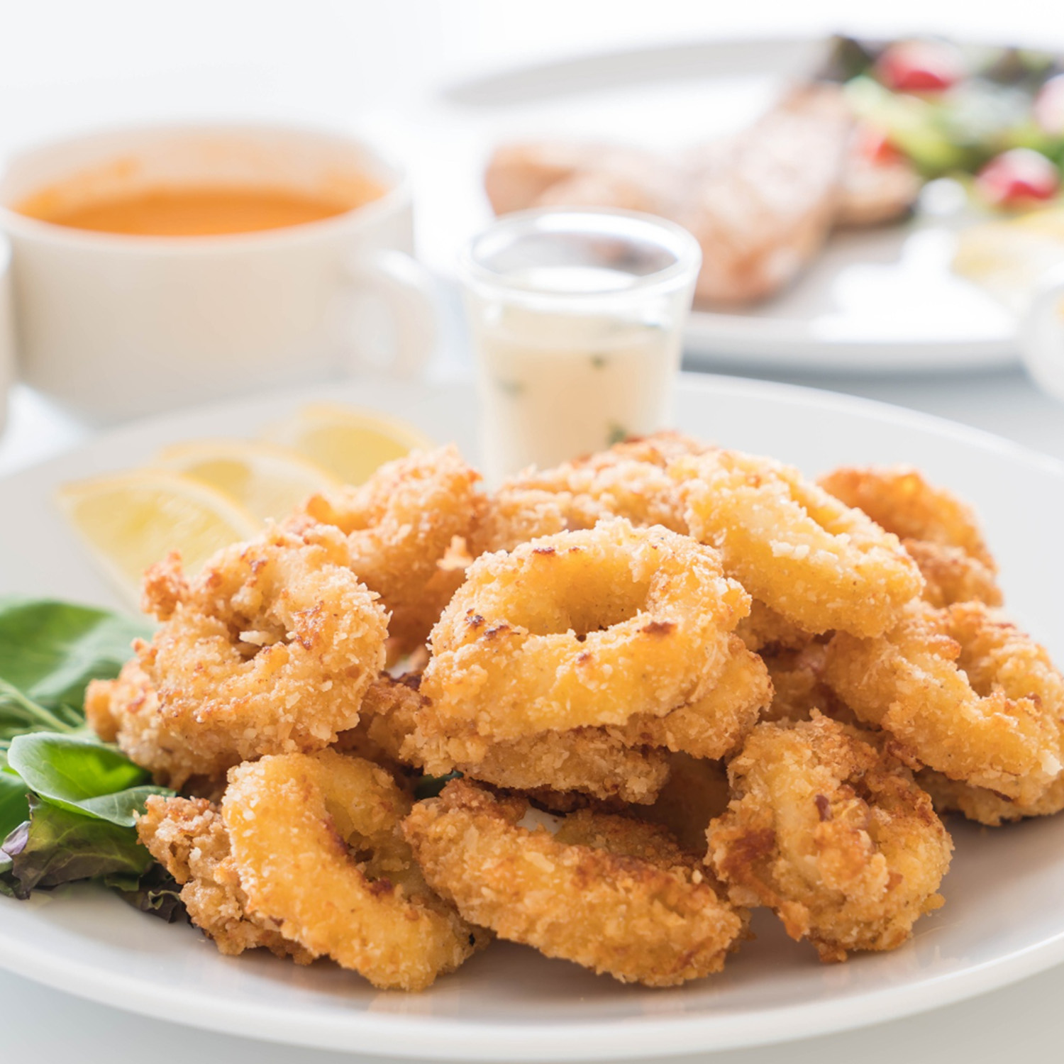Fried squid