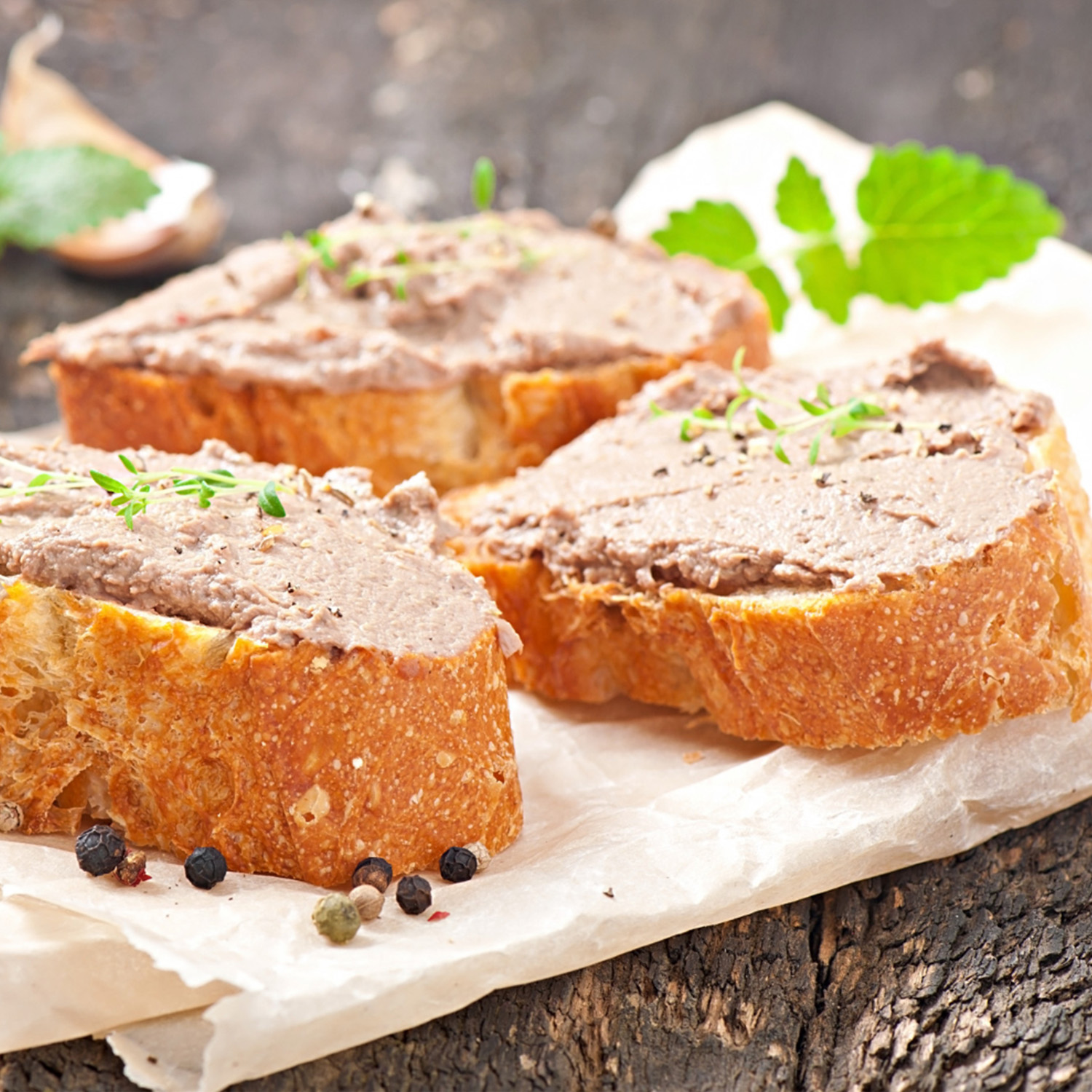 Chicken liver pâté